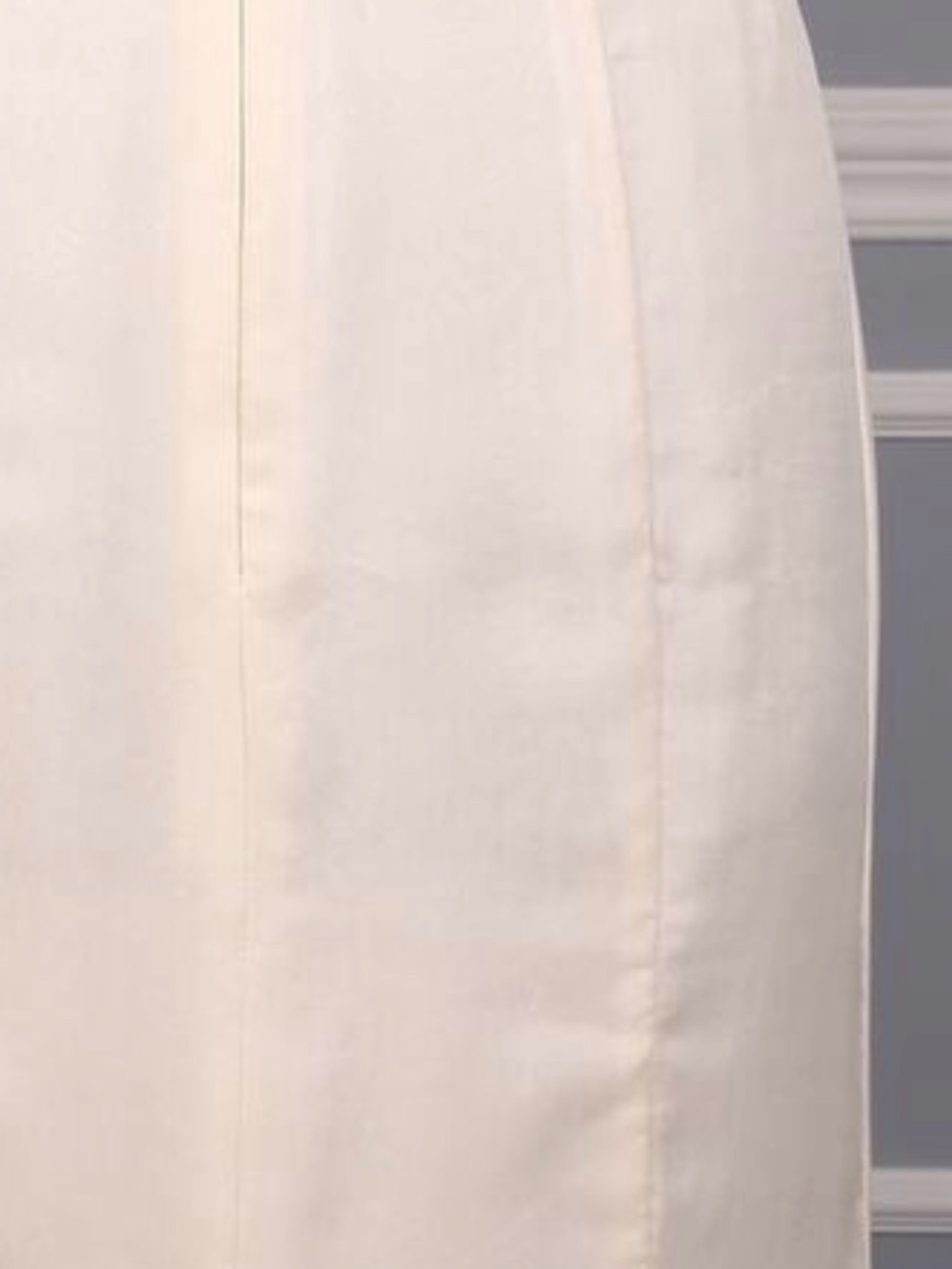 Anne Barge Firebird Strapless Blush Mermaid Organza Lace Wedding Dress Gown 4 - Picture 12 of 13